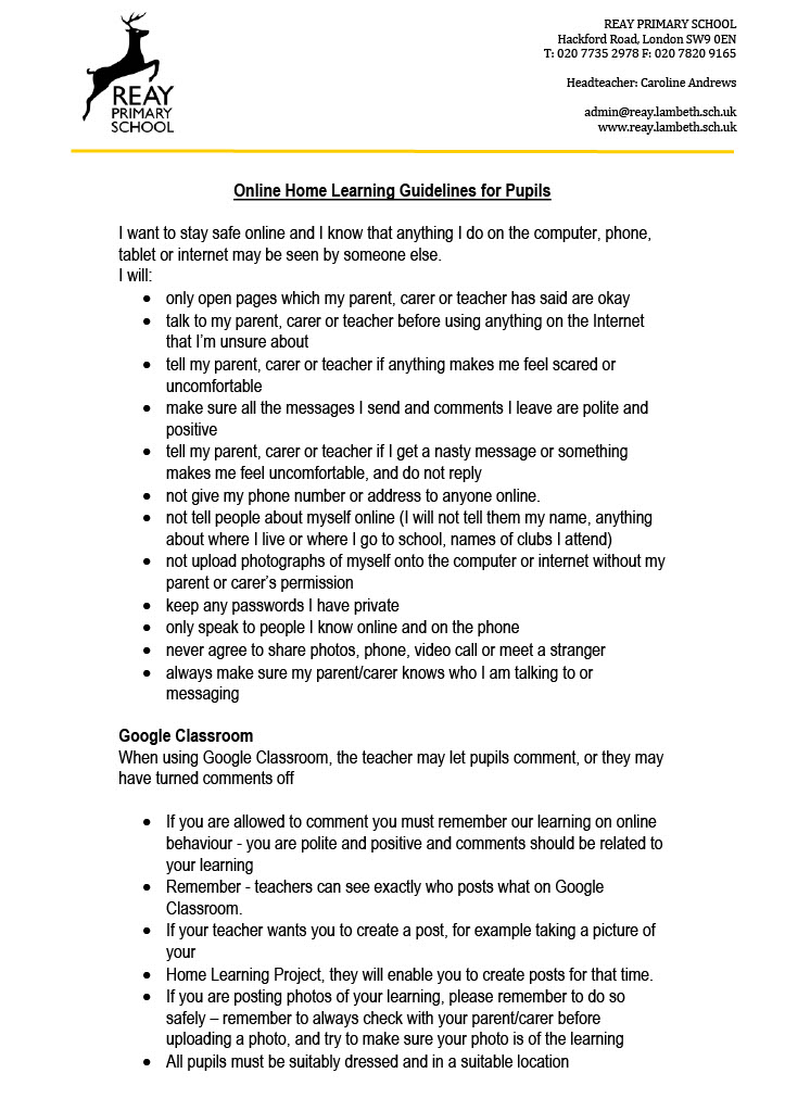 Online guide